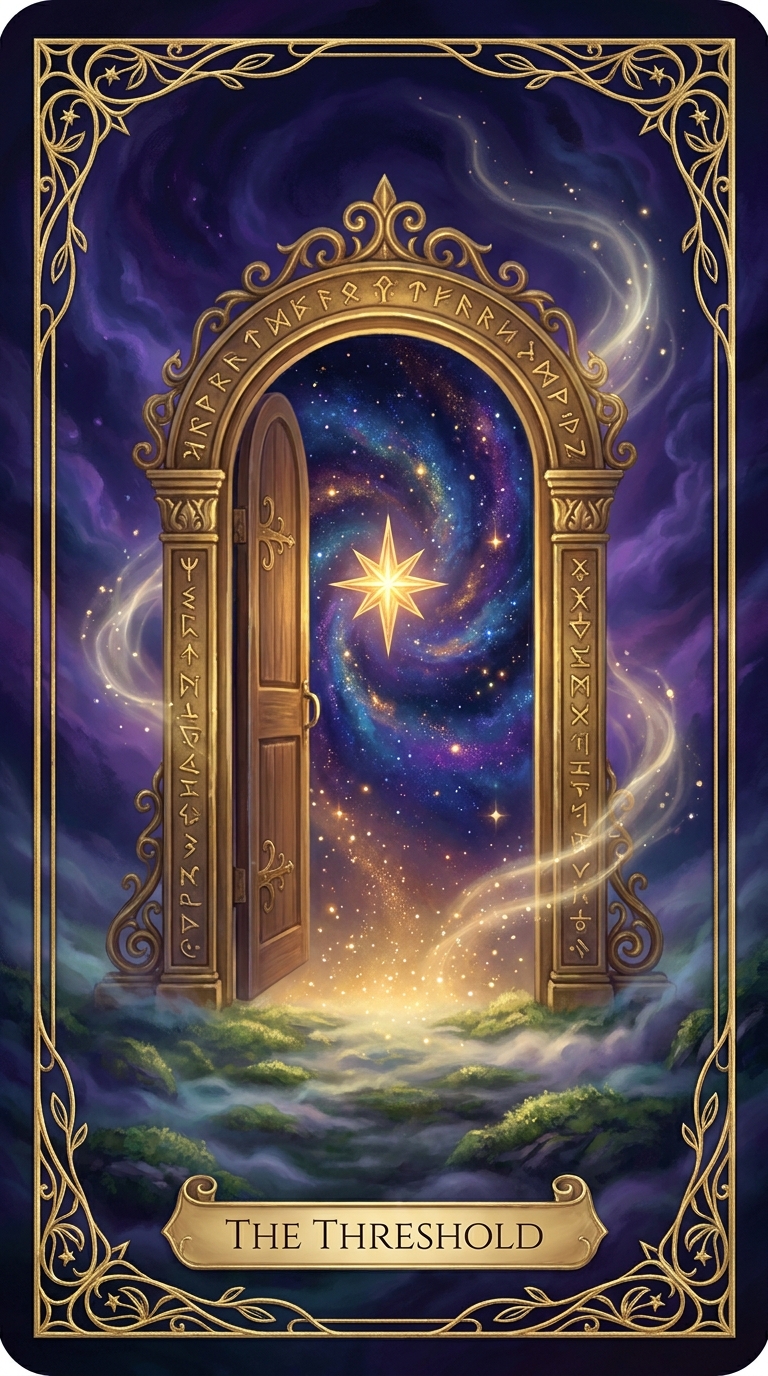 The Threshold oracle card front