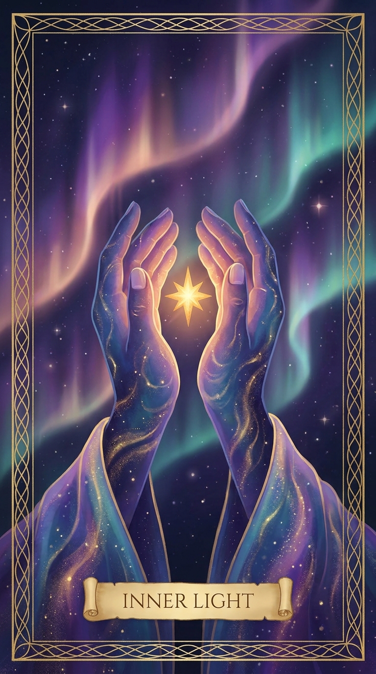 Inner Light oracle card front