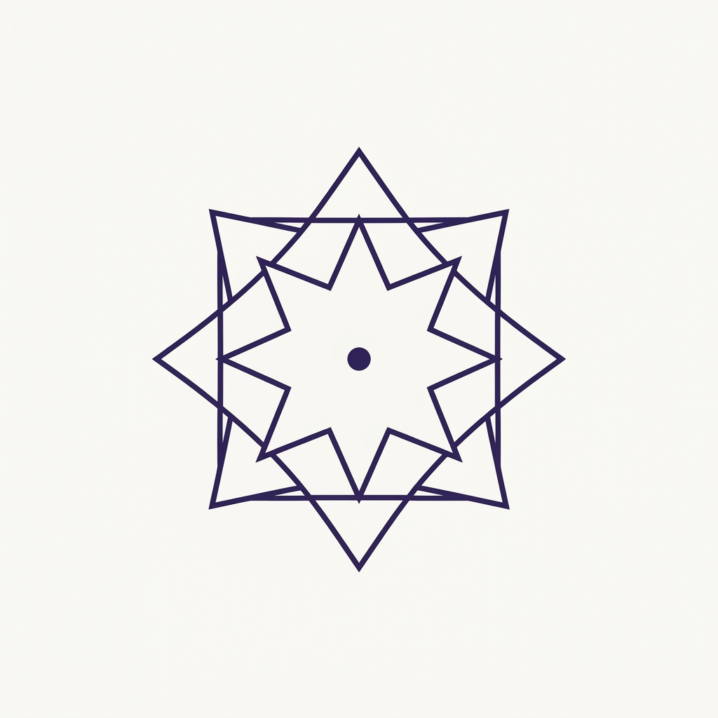 Eight pointed star